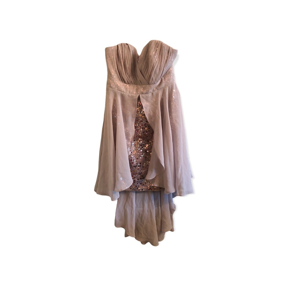 Lipsy London light purple sequin dress